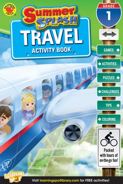 Summer Splash Travel Activity Book, Grade 1 cover