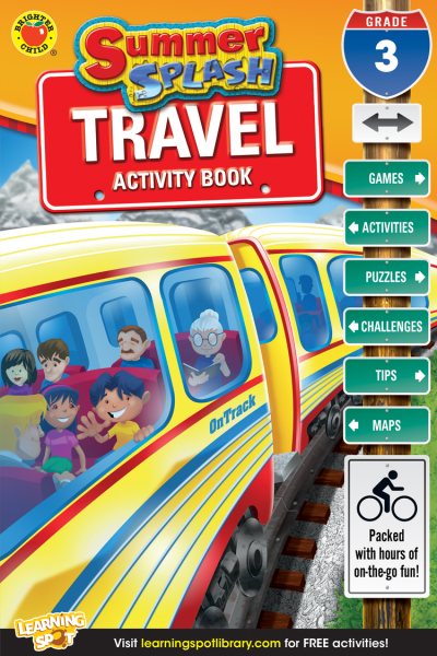Summer Splash Travel Activity Book, Grade 3 cover