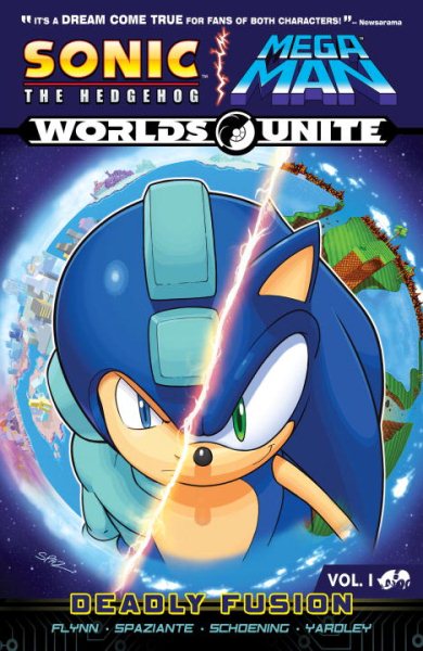 Sonic / Mega Man: Worlds Unite 1: Deadly Fusion cover