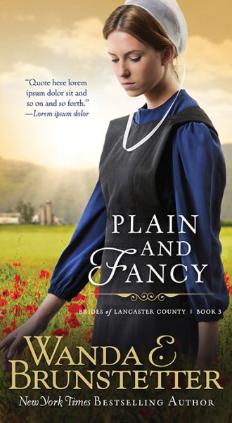 Plain and Fancy (Brides of Lancaster County) cover
