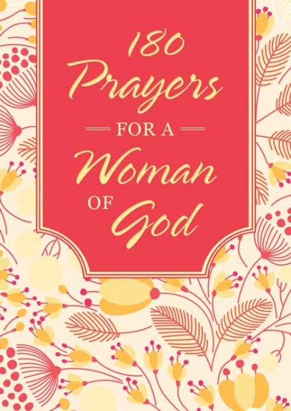180 Prayers for a Woman of God cover