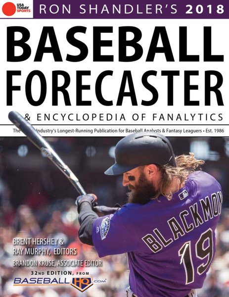 Ron Shandler’s 2018 Baseball Forecaster: & Encyclopedia of Fanalytics cover