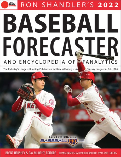 Ron Shandler's 2022 Baseball Forecaster: & Encyclopedia of Fanalytics cover