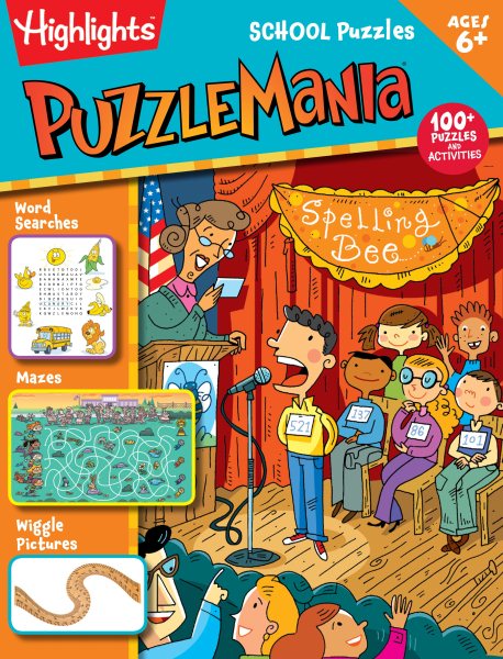 School Puzzles (Highlights™ Puzzlemania® Activity Books) cover