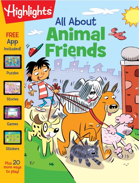 All About Animal Friends (Highlights™ All About Activity Books) cover