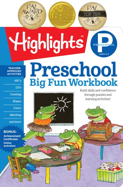 Preschool Big Fun Workbook (Highlights™ Big Fun Activity Workbooks) cover