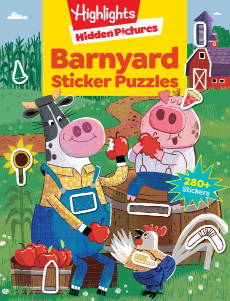 Barnyard Sticker Puzzles (Highlights™ Sticker Hidden Pictures®) cover