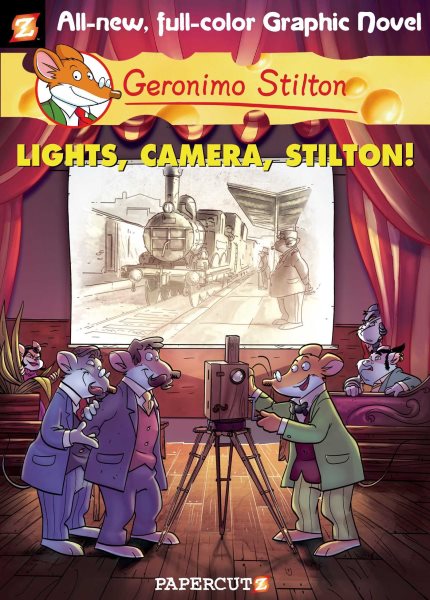 Geronimo Stilton Graphic Novels #16: Lights, Camera, Stilton! cover
