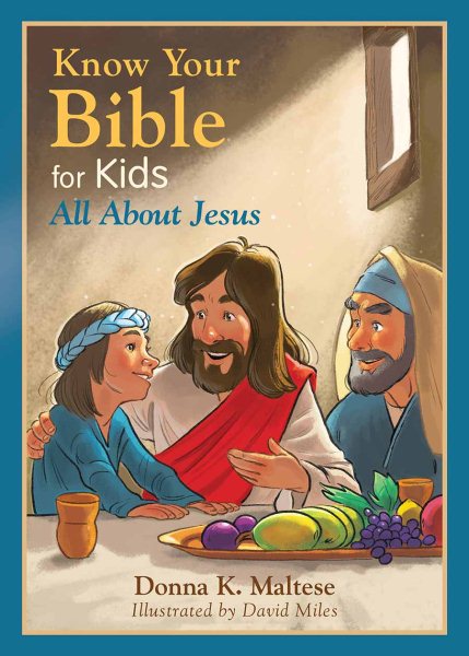 Know Your Bible for Kids: All About Jesus cover