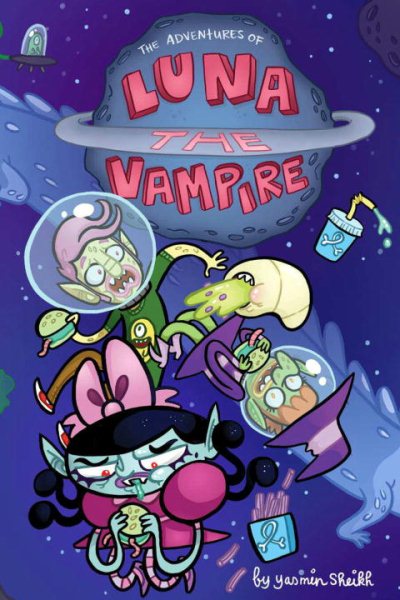 Luna the Vampire: Grumpy Space cover