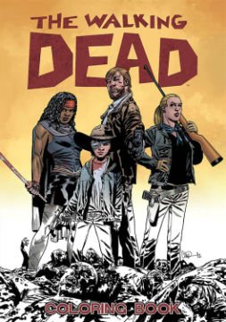 The Walking Dead Coloring Book cover