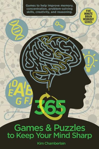 365 Games & Puzzles to Keep Your Mind Sharp (Brain Workout) cover