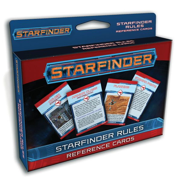 Starfinder Rules Reference Cards Deck cover