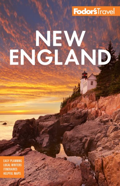 Fodor's New England: with the Best Fall Foliage Drives & Scenic Road Trips (Full-color Travel Guide) cover