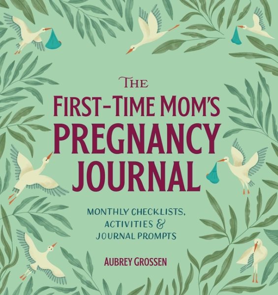 The First-Time Mom's Pregnancy Journal: Monthly Checklists, Activities, & Journal Prompts cover