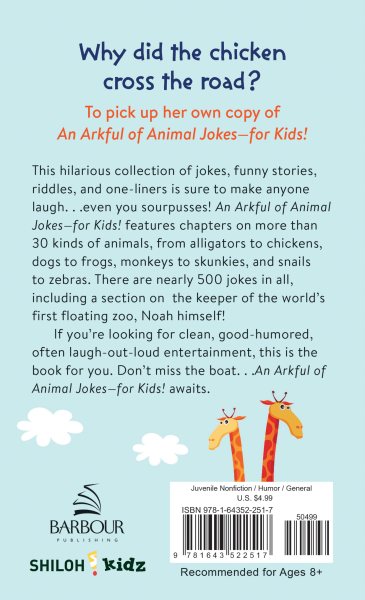 An Arkful of Animal Jokes--for Kids! cover