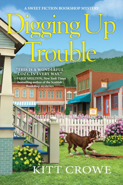 Digging Up Trouble (A Sweet Fiction Bookshop Mystery) cover