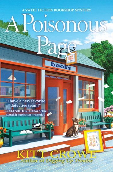 A Poisonous Page (A Sweet Fiction Bookshop Mystery) cover