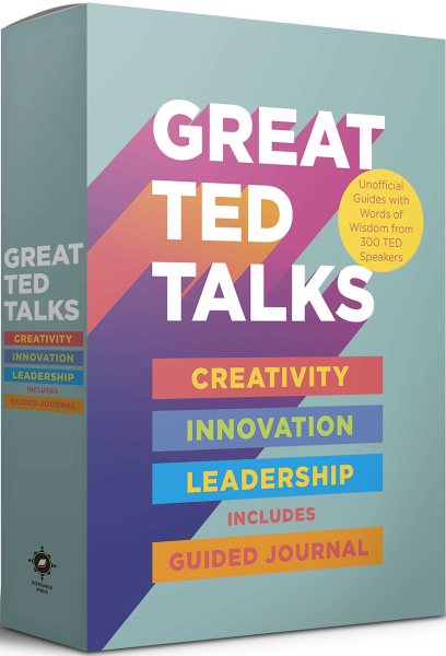 (COSTCO ONLY) Great TED Talks Boxed Set: Unofficial Guides with Words of Wisdom from 300 TED Speakers cover