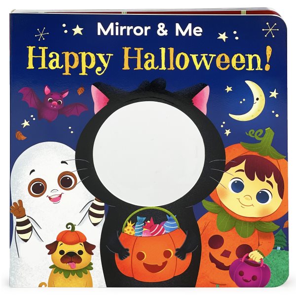 Happy Halloween! Mirror & Me My-First Baby Halloween Board Book cover