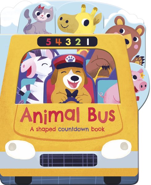 Animal Bus: A shaped countdown book cover