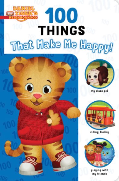 100 Things That Make Me Happy! (Daniel Tiger's Neighborhood) cover