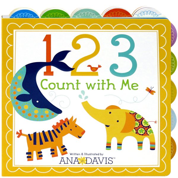 123 Count with Me by Ana Davis - Children's Board Book