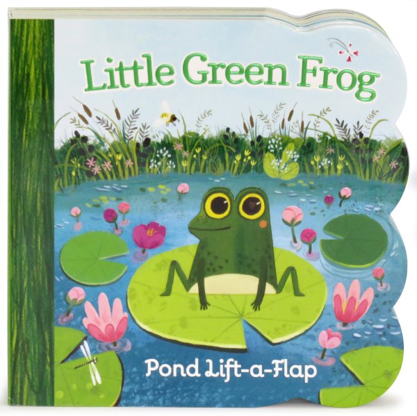 Little Green Frog Chunky Lift-a-Flap Board Book (Babies Love) cover
