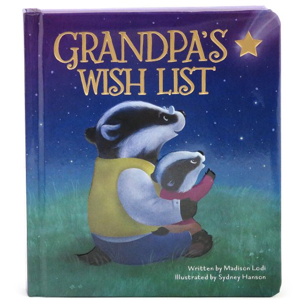 Grandpa's Wish List Love You Always Padded Board Book, Ages 1-5