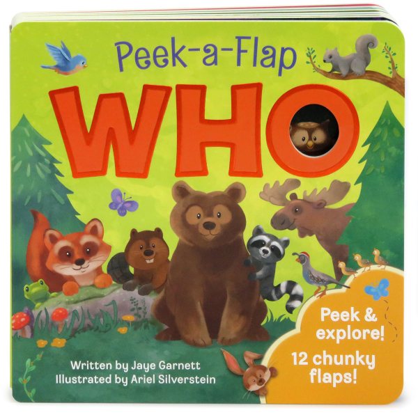Who: Peek-a-Flap Board Book cover