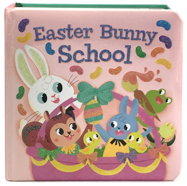 Easter Bunny School Padded Board Book (Little Bird Stories) cover