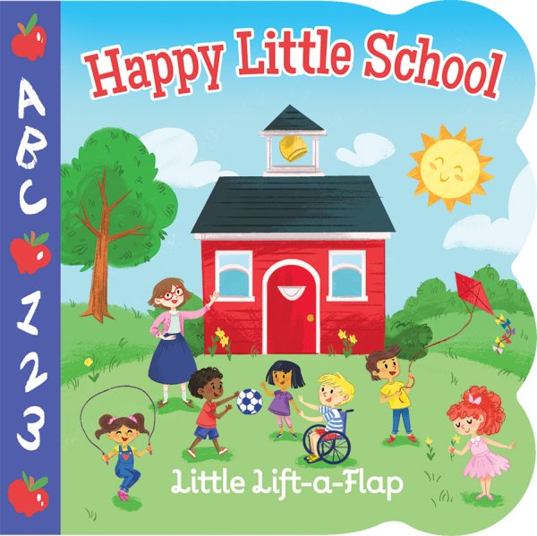 Happy Little School Chunky Lift-a-Flap Board Book (Babies Love) cover