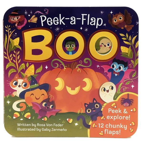 Boo Halloween Lift-a-Flap Board Book Ages 0-4 (Peek-A-Flap) cover