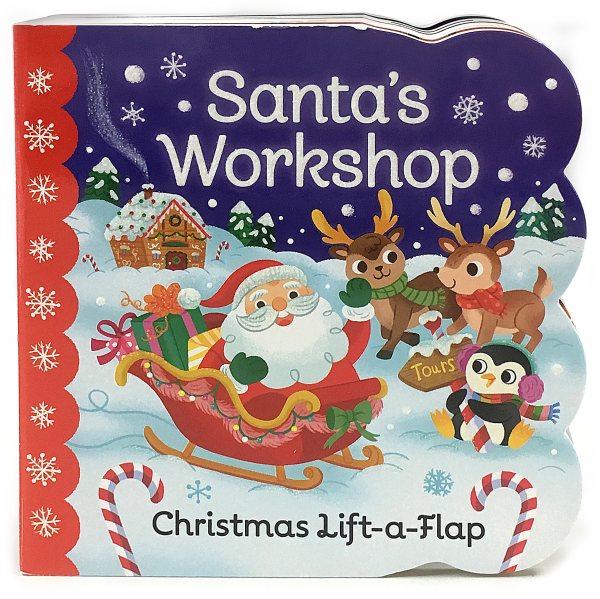 Santa's Workshop: Christmas Lift-a-Flap Board Book (Chunky Lift-a-Flap)