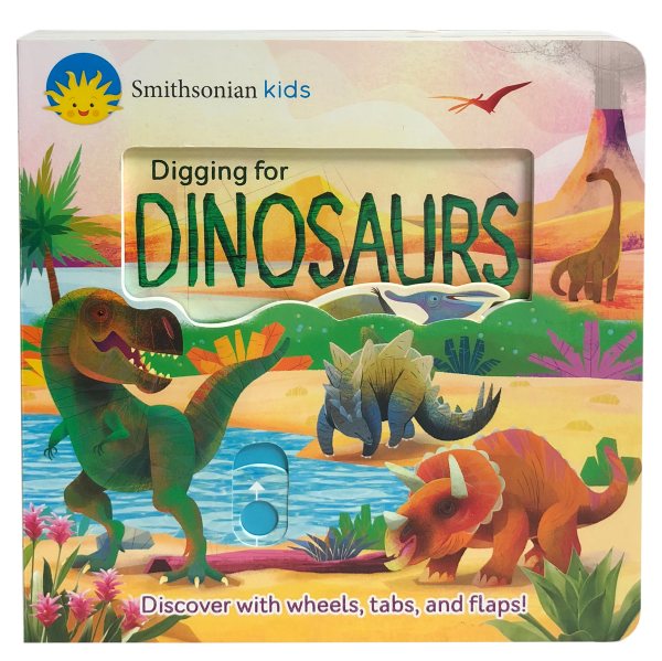 Smithsonian Kids: Digging for Dinosaurs (Deluxe Multi Activity Book) cover