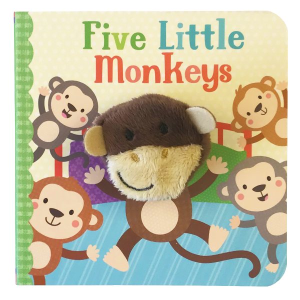 Five Little Monkeys (Finger Puppet Board Book) cover