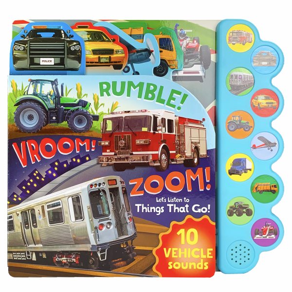 Rumble! Vroom! Zoom!: Let's Listen to Things That Go! cover
