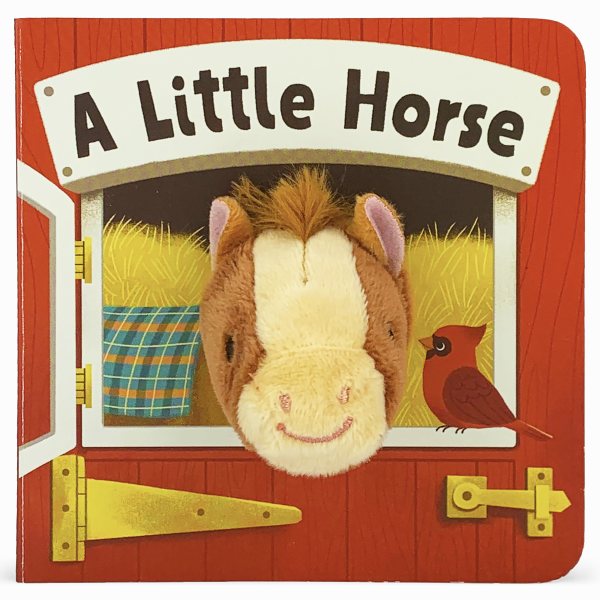 A Little Horse Finger Puppet Board Book for Little Pony & Farm Lovers, Ages 1-4 (Finger Puppet Book) cover