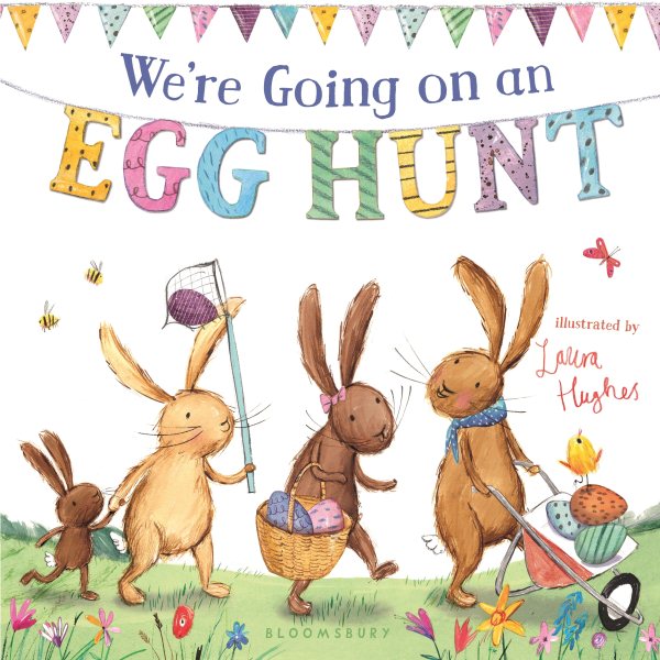 We're Going on an Egg Hunt (padded board book) cover