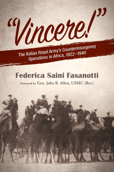 Vincere: The Italian Royal Army's Counterinsurgency Operations in Africa 1922–1940 cover