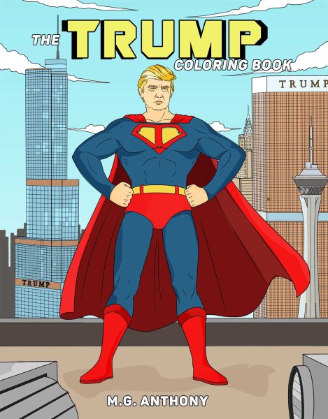 The Trump Coloring Book cover