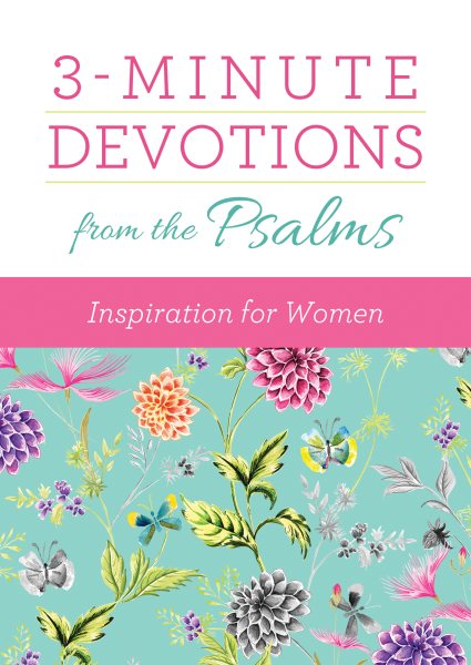 3-Minute Devotions from the Psalms: Inspiration for Women cover