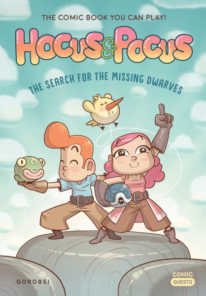 Hocus & Pocus: The Search for the Missing Dwarves: The Comic Book You Can Play (Comic Quests) cover