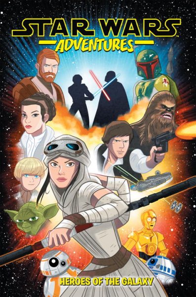 Star Wars Adventures Vol. 1: Heroes of the Galaxy cover