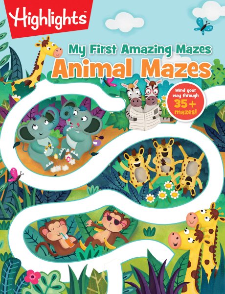 Animal Mazes (Highlights My First Amazing Mazes) cover