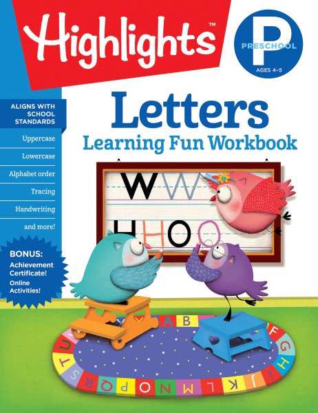 Preschool Letters (Highlights Learning Fun Workbooks) cover