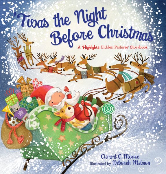 'Twas the Night Before Christmas: A Highlights Hidden Pictures® Storybook (Highlights Hidden Pictures Storybooks) cover