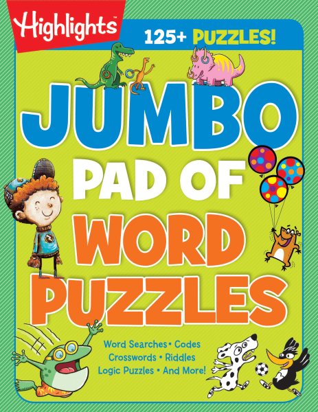 Jumbo Pad of Word Puzzles (Highlights Jumbo Books & Pads) cover