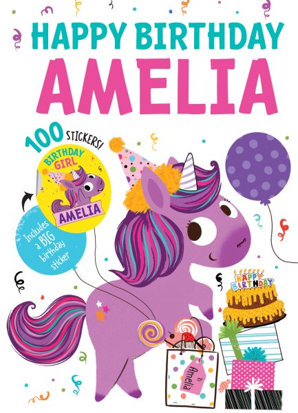Happy Birthday Amelia cover