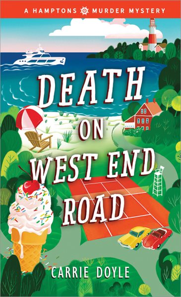 Death on West End Road: A Cozy Mystery (Hamptons Murder Mysteries, 3) cover